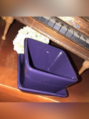 The Pampered Chef Simple Additions Dip Bowl and Saucer